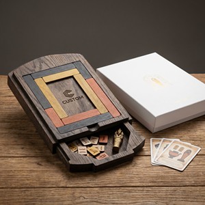 Jeu de fouilles archéologiques égyptiennes en bois Montessori personnalisé, <span class=keywords><strong>puzzle</strong></span> de correspondance de hiéroglyphes, jouet éducatif personnalisé OEM avec cartes - Product Image 1