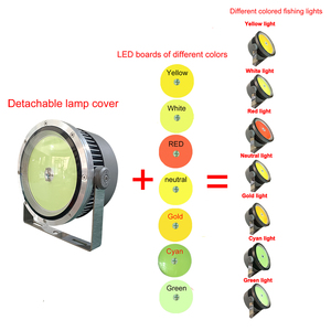 Barca da pesca uso ciano Custom ciano 1000w 2000w 1500w pesce coreano acqua profonda Led barca illuminazione pesca notturna luce sull'acqua - Product Image 2