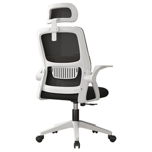 Charmount Modern Factory Direct Sales Office <b>Chair</b> Headrest Adjustable Height Mesh Swivel Conference for Home Computer Use CT-OF - Product Image 1