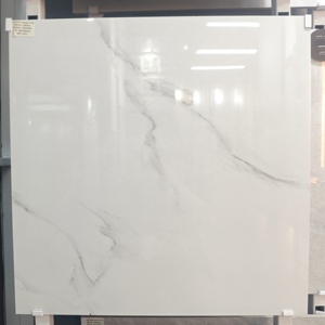Piastrelle <span class=keywords><strong>in</strong></span> Porcellana Lucida HILITE 60x60 Bianco Karacatta Effetto Marmo per Pavimenti <span class=keywords><strong>in</strong></span> <span class=keywords><strong>Vendita</strong></span> - Product Image 2