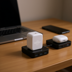 WISDOMUP Caricatore USB doppio 12W 2.4A a ricarica rapida per tablet MDT-02 - Product Image 2