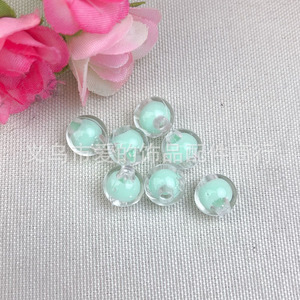 Acrylic Round <b>Beads</b> 8-10mm Inner Colored For Bracelet Making DIY Jewelry Accessories Bulk Wholesale Yiwu Origin - Product Image 2