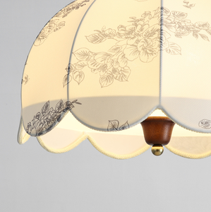 Lámpara Colgante LED Boho de Estilo Francés Retro para Sala de Estar, Dormitorio, Techo de Madera y Tela, Decoración para el Hogar, Restaurante, Comedor, Hotel, Estilo <span class=keywords><strong>Wabi</strong></span> - Product Image 6