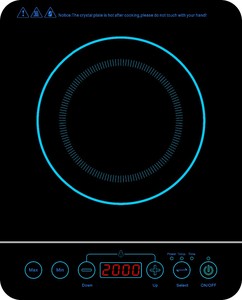 Hot Bán Bán Sỉ Giá Thiết Bị Nhà 2000W 2200W Với Ánh Sáng Màu Xanh Cảm Ứng Nồi Bếp Cảm Ứng Bếp - Product Image 2