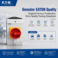 Interrupteur-sectionneur rotatif Eaton P3-63/E 63A 3P, fusible, sectionneur, cuivre, 50/60Hz 690V AC, interrupteur de sécurité principal industriel