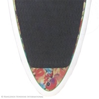 Planche de paddle surf en époxy colorée SUP
