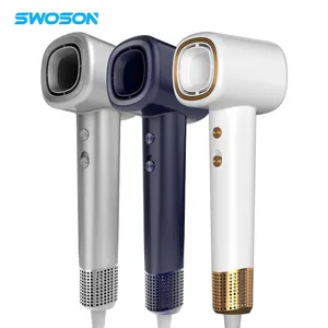 Swoson New Design OEM Powerful Fast Drying Negative Ionic High Speed Low Noise Hairdryer Hair Dryer