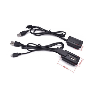 बैग बाहरी यूएसबी चार्ज कनेक्टर <span class=keywords><strong>USB</strong></span> विस्तार चार्ज केबल 3.5 मिमी ऑडियो विस्तार केबल - Product Image 6