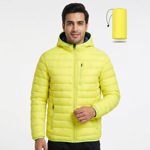 Blouson matelassé pour homme personnalisable, taille plus 4XL, plusieurs couleurs, blouson en duvet chauffant avec services OEM - Product Image 1