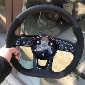 Volant d'affichage LED en fibre de carbone pour <span class=keywords><strong>Audi</strong></span> A4 A5 S4 S3 S5 RS4 RS5 B9 2017 2018 2019 2020 2021 2022 <span class=keywords><strong>2023</strong></span> - Product Image 2