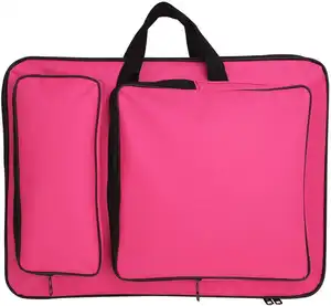 高品质8k绘画素描画垫储物袋艺术品供应作品集手提箱便携式艺术作品集袋