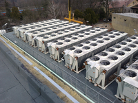 Enfriador de Aire de Alto Rendimiento Vltherm, Enfriador Seco con Ventilador AC/EC de 380V-480V para Refrigeración de Procesos Industriales