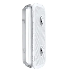 Newmao Marina cubierta Escotilla de acceso y tapa 370mm * 375mm blanco impermeable anti-UV