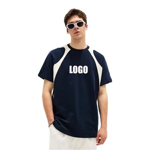 เสื้อยืดผู้ชายแบบถักเนื้อผ้าเจอร์ซีย์แบบใหม่ สั่งทำโลโก้ได้ คุณภาพสูง ระบายอากาศได้ดี แห้งเร็ว ผลิตจากโพลีเอสเตอร์ 100% สำหรับขายออนไลน์ ราคาถูก - Product Image 3