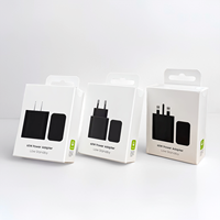 Chargeur Super Rapide 60W pour Samsung avec Prise EU/US/UK, Câble de Charge Rapide Type C pour Samsung Galaxy S25 S26 Ultra A57 A56