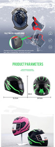 <span class=keywords><strong>Casque</strong></span> de protection universel, élégant et léger, tout-terrain, tout-terrain, certifié par la norme DOT pour adultes en forme de chat pour hommes et femmes - Product Image 6