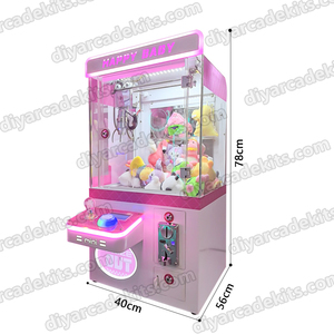Bán buôn nhỏ Claw máy nóng bán quà tặng đồ chơi trò chơi đồng tiền hoạt động Arcade máy mini phần cứng Claw máy giải thưởng cho bán - Product Image 4