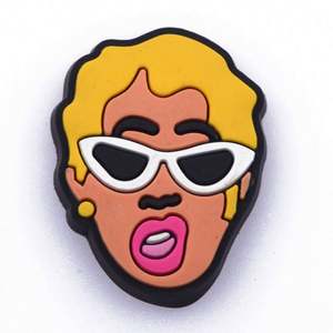 Charmes de sabot étoiles Hip-hop populaires Charmes de sabot Rappeur Charmes de sabot Rocker Livraison rapide GRUPO FIRME - Product Image 6