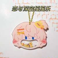 Nouveau jeu de dessin animé amour et espace profond porte-clés acrylique Figure Sylus Qin Che secouer modèle poupée à la mode Cosplay cadeau pour clés