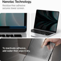 Protection d'écran pour MacBook Pro 13'' (2016-2022 M1/M2) MacBook Air 13'' (2018-2021) Filtre de confidentialité magnétique amovible mat