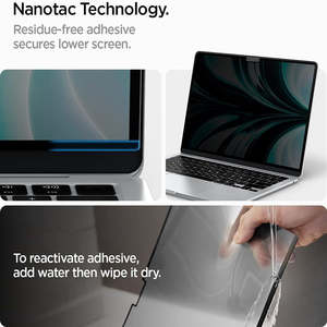 Protector de Pantalla de Privacidad para <span class=keywords><strong>MacBook</strong></span> <span class=keywords><strong>Pro</strong></span> 13"(2016-2022 M1/M2) <span class=keywords><strong>MacBook</strong></span> Air 13"(2018-2021) Filtro de Privacidad Magnético Extraíble Mate - Product Image 5