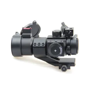 OEM 30 Tube Red Dot Sight Fiber Sight On top Red and green Dot Sight Keymod Illumination On&Off