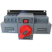 SUNNOM 2P 220V ATS commutateur de transfert automatique 4P double alimentation Type de classe CB pour générateur