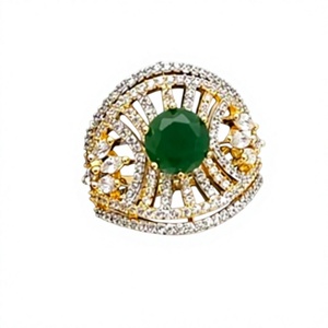 Modern Trendy Best Quality Gold Finish Stylish <b>Ring</b> For Function And Party Wedding Wear Collection For Women And <b>Girls</b> For Wear - Product Image 2
