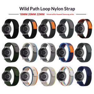 Bracelet de montre Upro Outdoor Sport en nylon, boucle Trail, 18 mm, 20 mm, 22 mm, pour Huawei Samsung Galaxy Watch, bracelet de remplacement respirant - Product Image 1