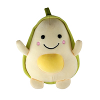 Jouet en peluche avocat réversible, vente chaude OEM, adorable peluche douce, poupées avocat réversibles