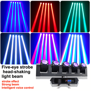 Lumière de divertissement de scène Épée à cinq doigts Lumière laser à secouer la tête pour salle de danse et bar DJ - Product Image 5