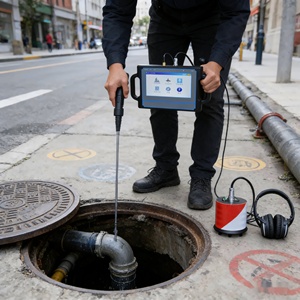 원격 제어 기능이 있는 스마트 고정밀 CL200 누수 감지기 WiFi 1년 보증 IP65 보호 기능 100M 측정 깊이 - Product Image 4