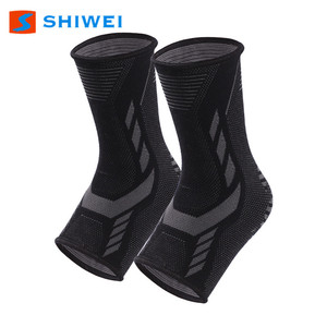 Shiwei Knitted <b>Ankle</b> Brace Compression <b>Support</b> For Running Football Unisex Adult Protection - Product Image 1