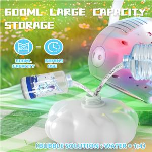 Juguete de máquina de burbujas Galaxy Projection con impresionantes efectos de proyección Galaxy - Product Image 4