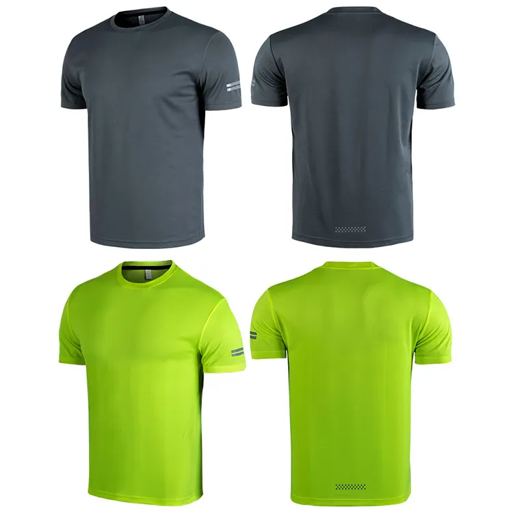 Custom Breathable crew neck Sports Basketball Training Shirt Running Quick-dry Sportswear