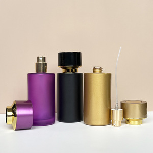 Hot Selling Thick Bottom Cylindrical Colored <b>Glass</b> Perfume Bottle Sample Bottle <b>Spray</b> Bottle - Product Image 3