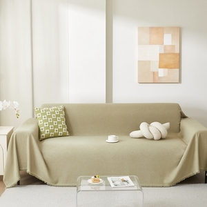 2024 Color sólido nuevo extendido y grueso Anti suciedad lavable poliéster sala de estar <span class=keywords><strong>sofá</strong></span> fundas - Product Image 3