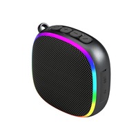 Altavoz Magnético Portátil de 5.3 Pulgadas, ABS, IPX5, Impermeable, Batería Integrada, Mini Subwoofer, Luces RGB para Exteriores, Nuevo Modelo 2026, Inalámbrico