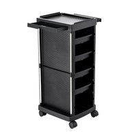 Chariot de salon multifonctionnel du fabricant direct, outil de coiffure, chariot de rangement multi-niveaux pour salon de coiffure