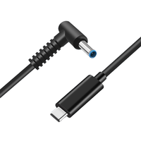 Bonne qualité PD 65W Type C mâle à DC 4.5*3.0mm Port câble de données mâle fil de charge rapide avec puce pour adaptateur secteur pour ordinateur portable