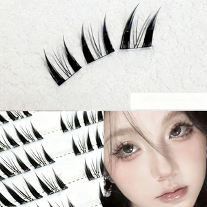 Faux cils Fox Nine Tailed Fox, sans colle, non amovibles, effet volant diagonal, protection de l'environnement - Product Image 2