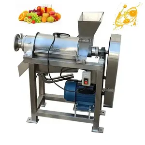 High Quality Industrial Fruit And Carrot Juice Extractor Machine / Spiral Juicer Extractor With Best Price