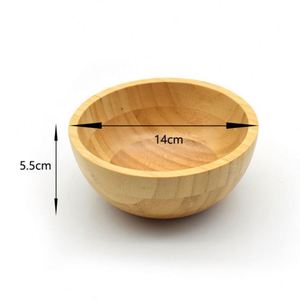 Tazón Grande de Bambú de 5.5 Pulgadas para Mezclar Ensaladas y Servir Alimentos, Venta al por Mayor - Product Image 2