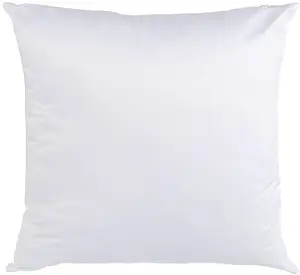 Gran oferta, logotipo personalizado, funda de almohada por sublimación de 40*40CM, fundas de almohada con impresión de transferencia de calor, cojín de almohada en blanco para sublimación DIY