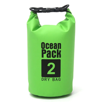 Venta al por mayor de lona de PVC 5L /10L bolsa seca al aire libre bolsa seca impermeable con correas de hombro