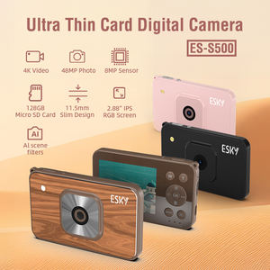 4K अल्ट्रा एचडी वीडियो 48 एमपी फोटो के साथ सुपर स्लिम पॉकेट कैमरा - Product Image 3