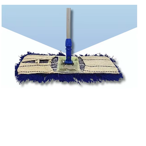 Ensemble de serpillères humides Hulk avec manche durable et tête de serpillière absorbante pour le nettoyage quotidien des sols domestiques, de bureau et commerciaux - Product Image 2