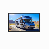 Moniteur TV intelligent inclinable pour montage sur toit 24/26/32 pouces TFT IPS HD Android 9 1+8G avec télécommande, haut-parleur intégré, Wi-Fi pour voitures, bus, fourgons