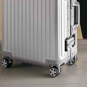 Valise en aluminium, mot de passe, valise à roulettes pour femme, valise à roulettes universelle pour homme, valise de 20 pouces, bagage à main - Product Image 2