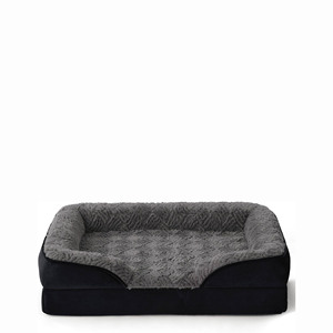 Factory Wholesale Custom Classic Soft Dog Nest Winter Solid Large Rectangle Breathable Eco-friendly Warm <b>Plush</b> PP Cotton Dog <b>Cat</b> - Product Image 2